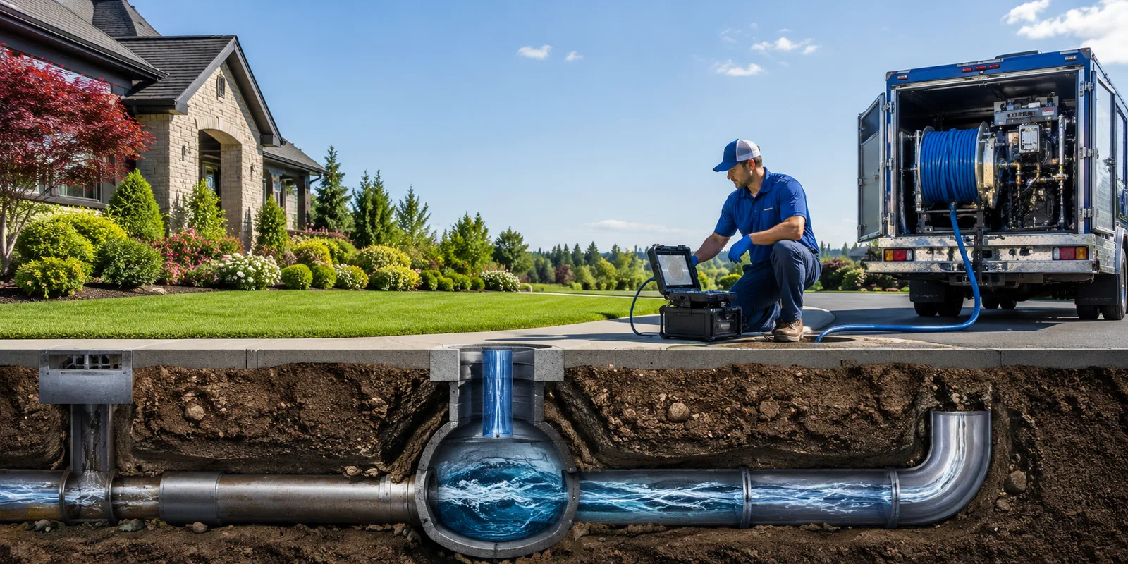 Drainage restoration information for East China, MI